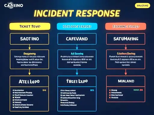 Issue handling playbook concept for casino users