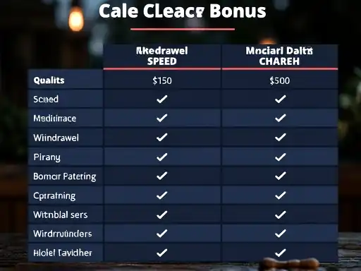 Competitive comparison concept for australian online casinos