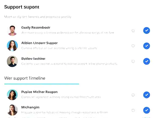 Customer support and issue resolution concept