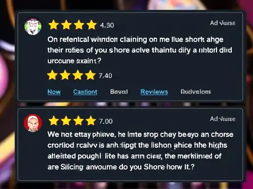 Player reviews collage for Neosurf casino australia