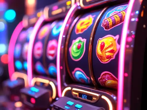 Sweet Bonanza pokie artwork at Neosurf Casino