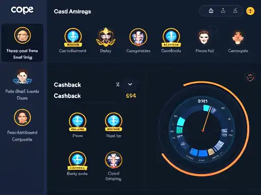 VIP levels and cashback concept for Neosurf casino