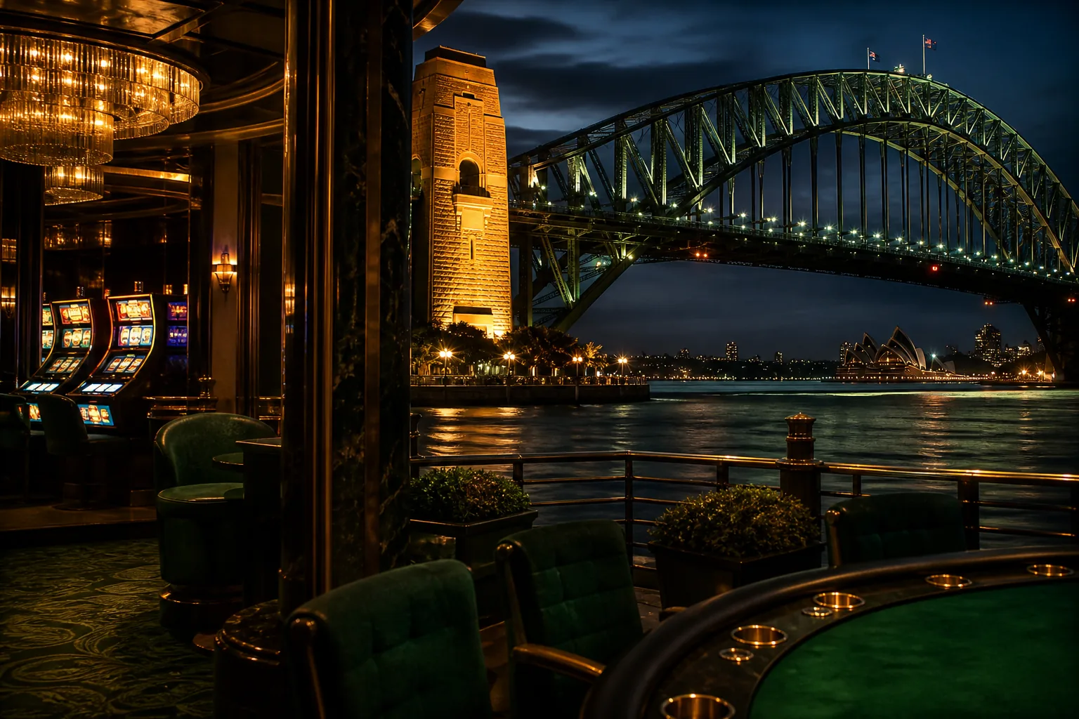 Editorial city guide graphic for Neosurf Casino readers in Sydney, NSW